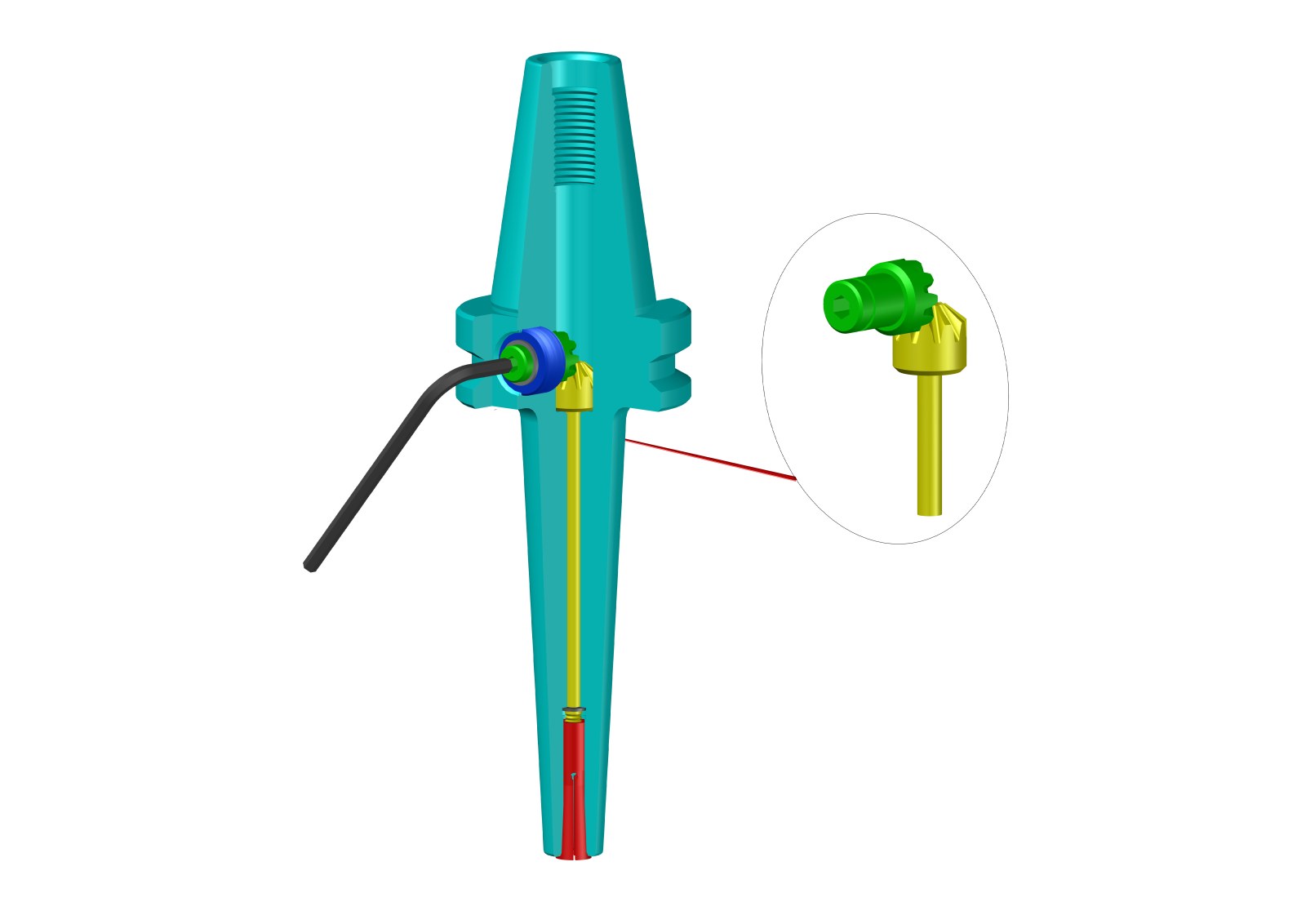 Easy Clamp ECC 06-150-40 3D layout