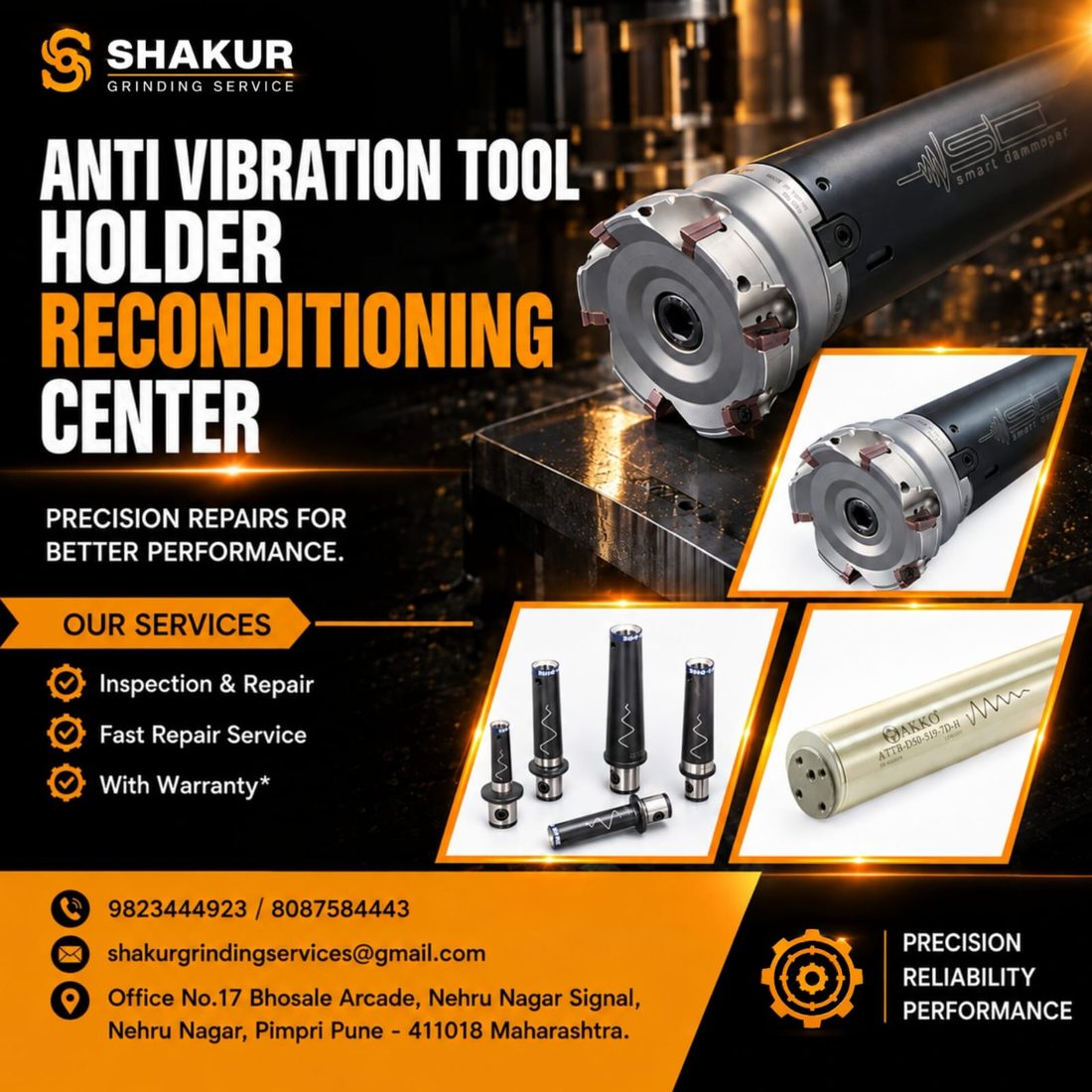 Antivibration Tool Holder
