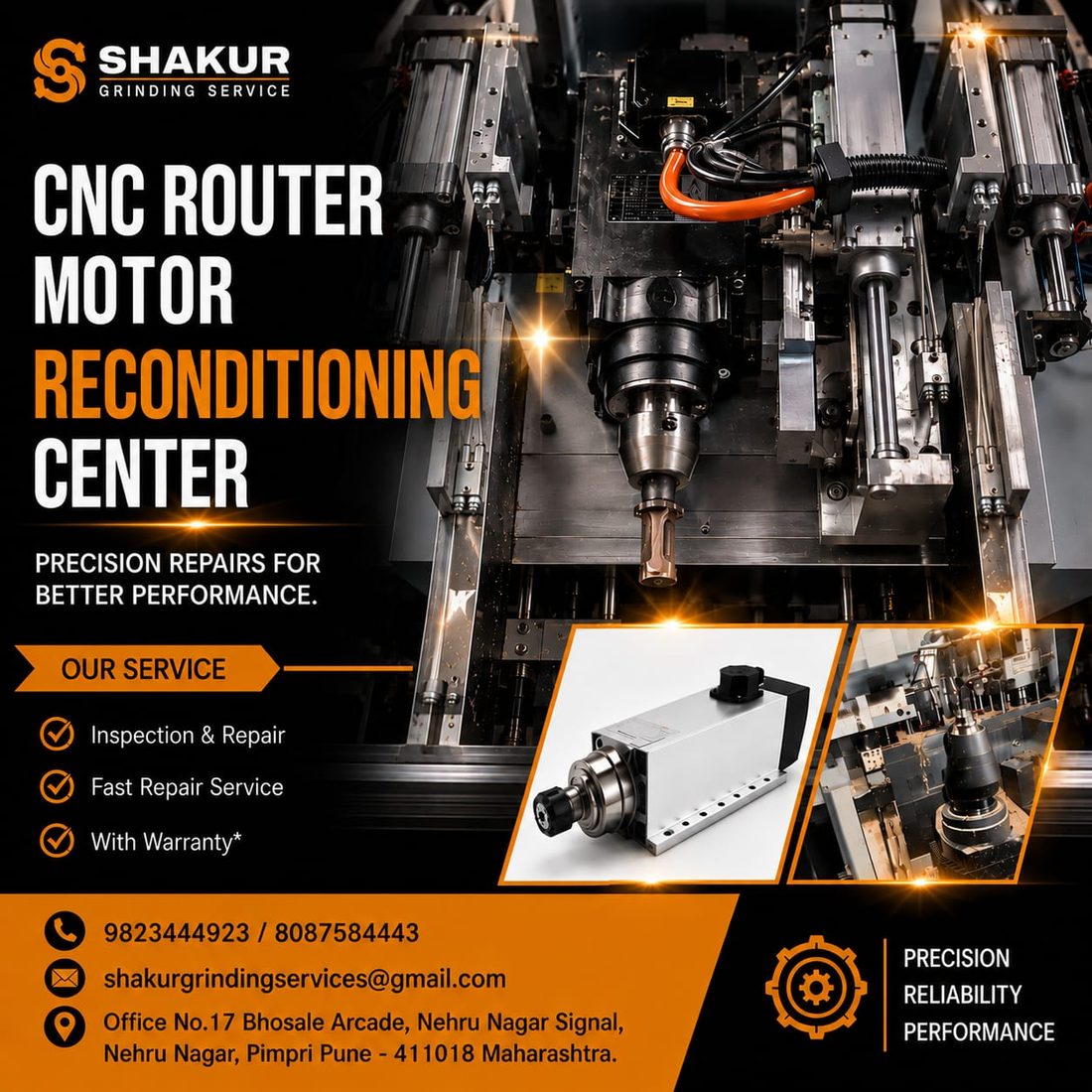 CNC Router Motor